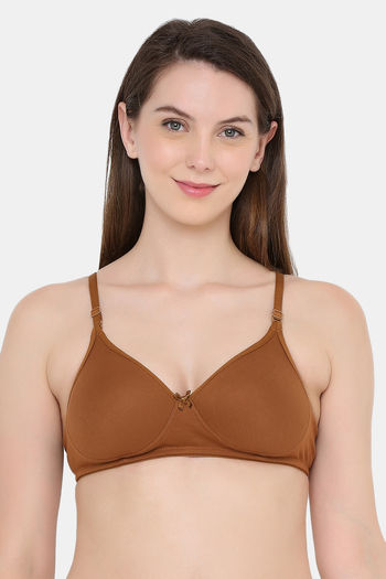 Buy Berry's Intimates Padded Non Wired 3/4Th Coverage T-Shirt Bra - Coffee  at Rs.689 online