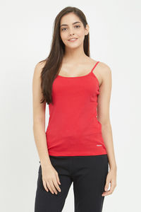 Buy Fruit of the Loom Better Basics Solid Camisole - Lipstick Red