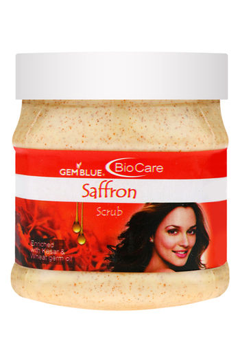 Gemblue Biocare Face Scrub Saffron 500 ml
