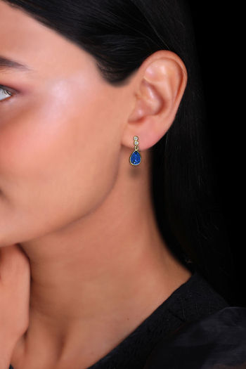 Royal blue hot sale earrings online