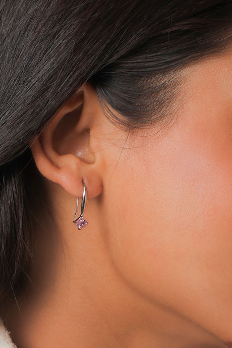 Gia Baby Hoops Earrings in Sterling Silver – AZALEA