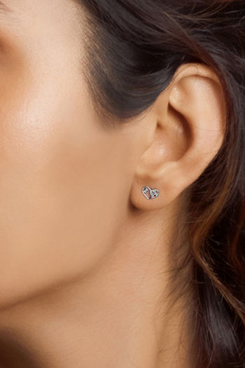 Rainbow Moonstone pearl Sterling silver gemstone earrings at ?7950 | Azilaa