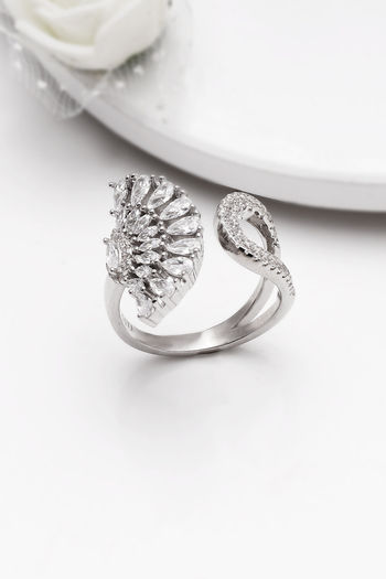 Adjustable Sterling Silver Peacock Ring – MindfulSouls