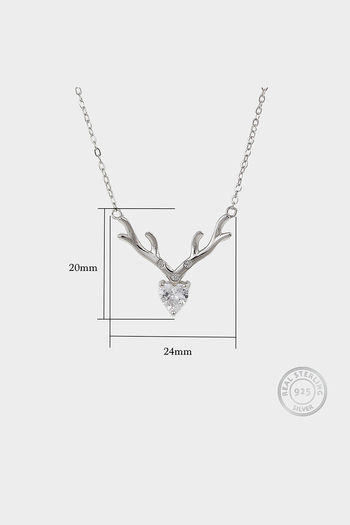 Golden Deer Heart Necklace – GIVA Jewellery