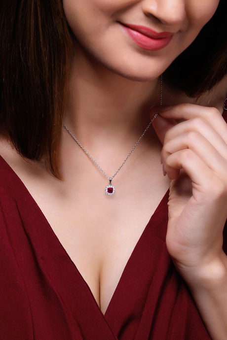 Buy Giva 925 Sterling Silver Royal Red 