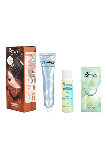 Buy Berina A7 Golden Brown Hair Color Cream (60 g) at  online |  Beauty online