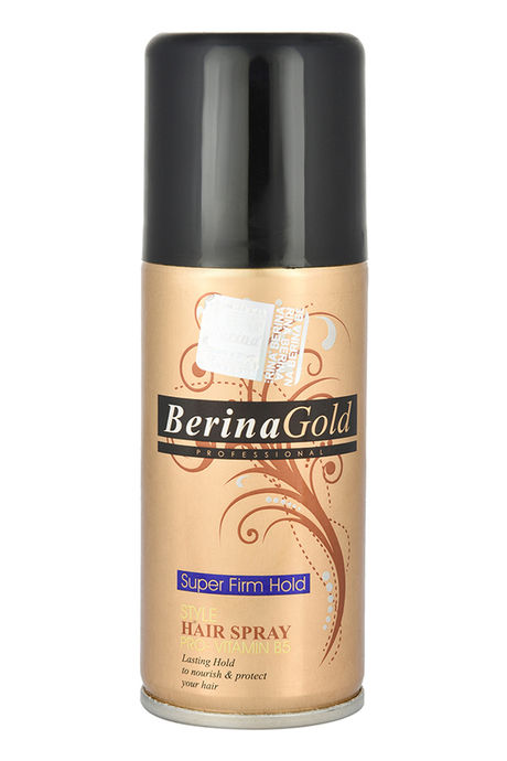 Buy Berina Hair Spray- Super Firm Hold (Gold) (75Ml) at  online |  Beauty online