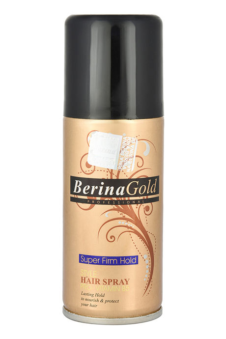Buy Berina Hair Spray- Super Firm Hold (Gold) (75Ml) at online | Beauty online Buy Berina Hair Spray- Super Firm Hold (Gold) (75Ml) at online | Beauty online