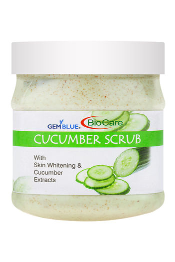 Buy Gemblue Biocare Cucumber Face And Body Scrub,(500 ml)