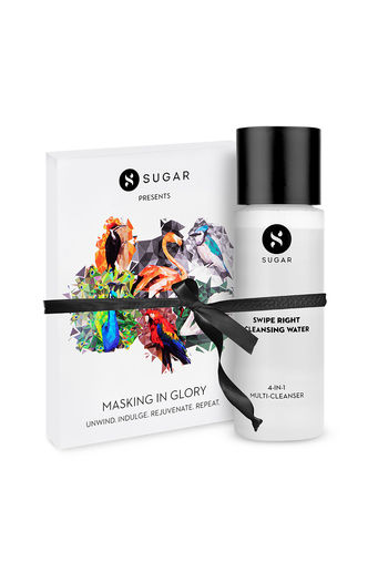 Buy SUGAR Cosmetics Total Skin Care (Pack Of 2 + Cleansing Water