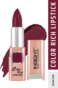 Buy Insight Cosmetics Color Rich Lipstick - Sugur Plum (4.2 g)