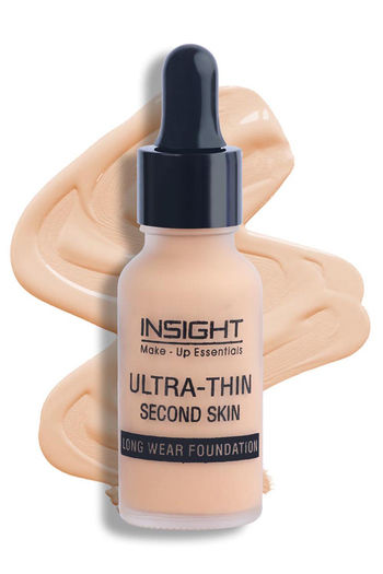 Insight Cosmetics Ultra Thin Second Skin Long Wear Foundation   Warm Nude  20 ml 