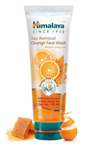 Buy Himalaya Tan Removal Orange Face Wash 100 ml