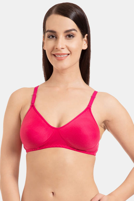 Buy Komli Double Layered Non-Wired Medium Coverage T-Shirt Bra