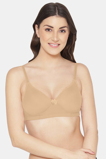 Buy Zivame Ladies Nude Solid Bra Online - Lulu Hypermarket India