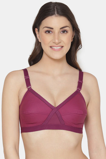 Buy Zivame True Curv Double Layered Non Wired Full Coverage Minimiser Bra -  Black at Rs.822 online