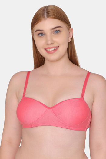 Buy Komli Side Shaper with Hidden Concealer Seamless Non-Padded Cotton Rich  Full Coverage Bra Online In India At Discounted Prices