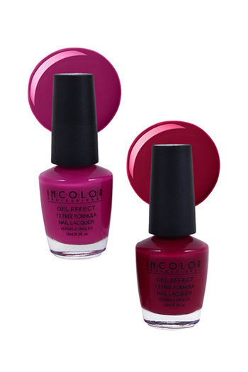 Buy Incolor Gel Effect Matte Nail Polish Combo 05 (35+32) Pack Of 02 15 Ml  Online at Best Prices in India - JioMart.