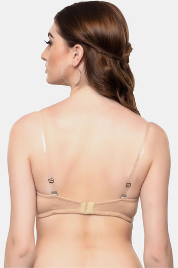 Buy InnerSense Organic & Antimicrobial Padded Wired Strapless Bra - Skin at  Rs.846 online