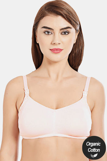 Buy InnerSense Organic Cotton Anti Microbial Soft Nursing Bra With