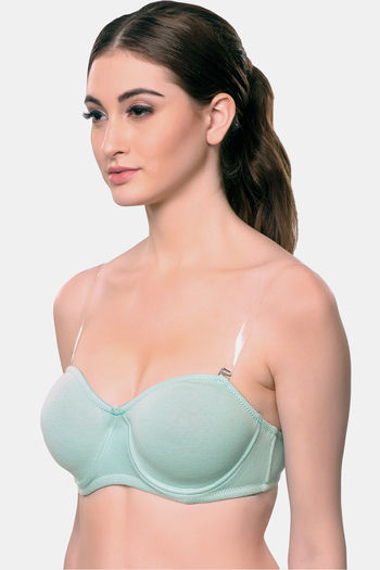 organic strapless bra