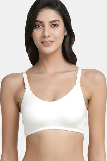 Buy Zivame True Curv Double Layered Non Wired Full Coverage Maternity / Nursing  Bra - Little Boy Blue at Rs.315 online