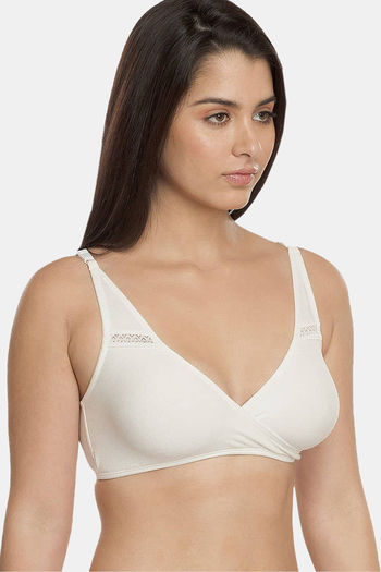 InnerSense Organic Anti Microbial Sleeping / Feeding Bra (Pack Of 2) - White