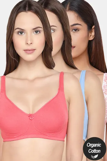 Soft Silk Pink Ladies Padded Bra, For Inner Wear at Rs 195/piece