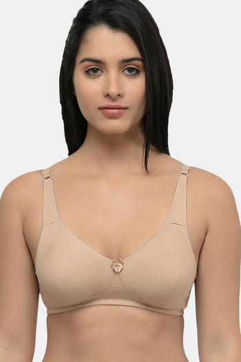 Buy InnerSense Organic Cotton Anti Microbial Seamless Side Support Bra  (Pack Of 2) - Assorted at Rs.1075 online