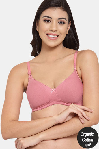 Buy Zivame Padded Wired 3/4th Coverage Strapless Bra - Muskmelon at Rs.275  online