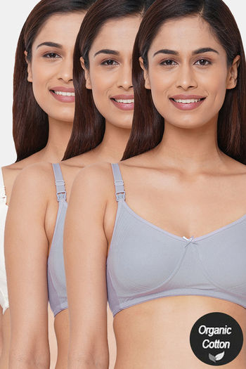 Buy Intimacy Single Layered Non Wired Medium Coverage Maternity / Nursing  Bra - Pink at Rs.440 online