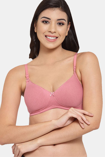 Buy InnerSense Padded Non Wired Full Coverage T-Shirt Bra (Pack of 2) -  Assorted at Rs.1706 online