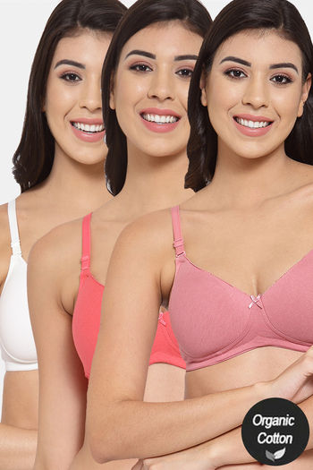 Buy GLOW ON FUSHIA NON PADDED NON WIRED BRA for Women Online in India