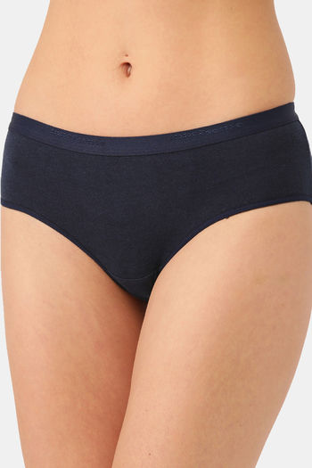 Buy Zivame Anti-Microbial High Rise Full Coverage Tummy Tucker Hipster Panty  (Pack of 2) - Assorted at Rs.449 online