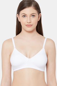 Buy Juliet Padded Non Wired Medium Coverage T-Shirt Bra - White