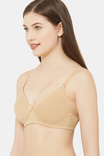 Buy Juliet Padded Non Wired Full Coverage T-Shirt Bra - Skin at Rs.699  online