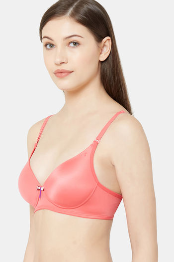 Buy Zivame Beautiful Basics Padded Wired 3/4th Coverage Strapless Bra -  Rhododendron at Rs.448 online