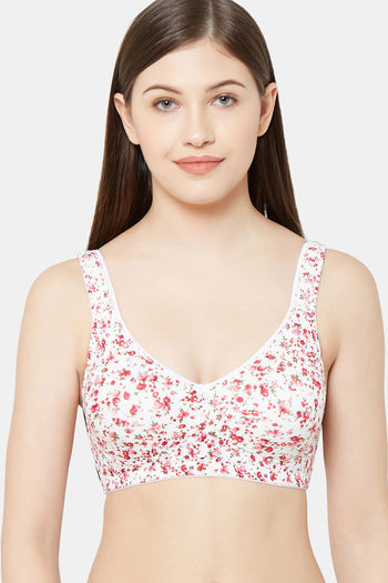 Buy Juliet Double Layered Non Wired Full Coverage Minimiser Bra - White at  Rs.619 online