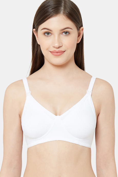 Buy Juliet Double Layered Non Wired Full Coverage Maternity Bra - White at  Rs.449 online