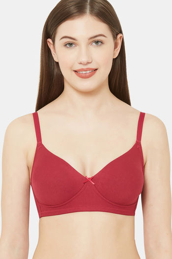 Buy Juliet Double Layered Non Wired Full Coverage T-Shirt Bra - Black at  Rs.399 online