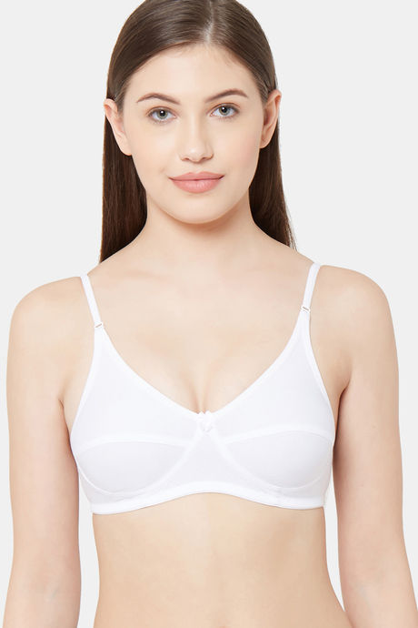 Buy Juliet Single Layered Non Wired Full Coverage T-Shirt Bra - White at  Rs.205 online