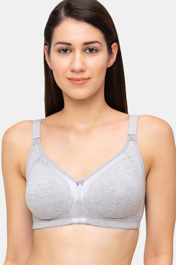Buy SOIE- Medium coverage Padded Non Wired T-shirt Bra(Pack Of2