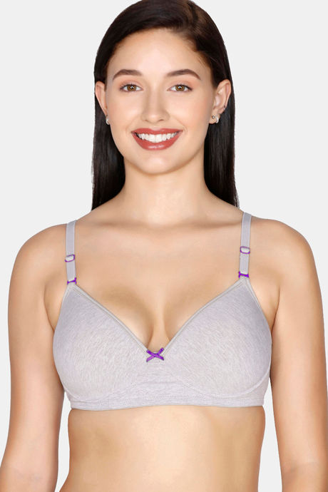 Buy Zivame Glitter Straps Padded Wired 3/4th Coverage T-Shirt Bra - Blue at  Rs.398 online, Bra online