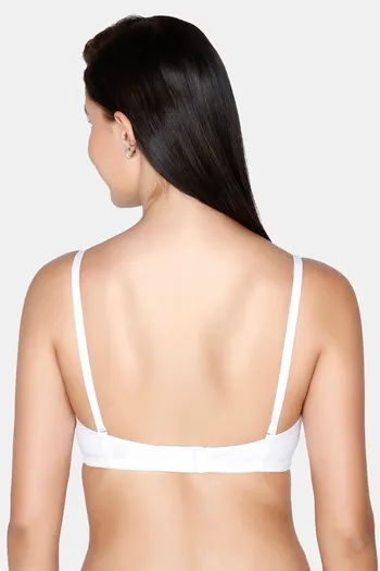 Buy Juliet Padded Non Wired Full Coverage T-Shirt Bra - White at Rs.399  online