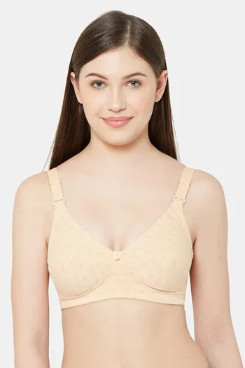 Buy Juliet Double layered Non Wired Full Coverage T-Shirt Bra - Skin at  Rs.349 online