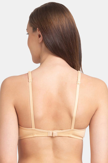 Buy Juliet Double Layered Non Wired Full Coverage T-Shirt Bra - Skin at  Rs.399 online