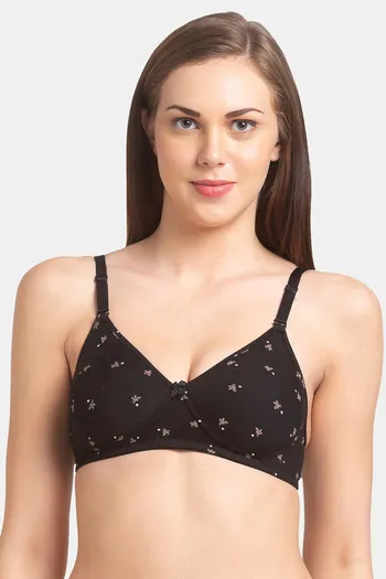 Buy Juliet Lightly Lined Non-Wired Full Coverage Minimiser Bra - Black at  Rs.699 online