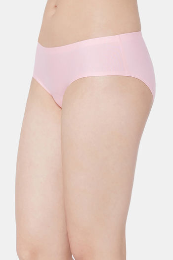 Buy Juliet Medium Rise Three-Fourth coverage Bonded Seamless Panty for Women  - Pink at Rs.449 only