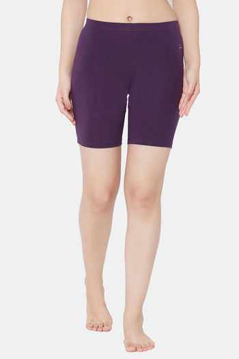 Buy Juliet Skin Fit Shorts - Cadbury Purple