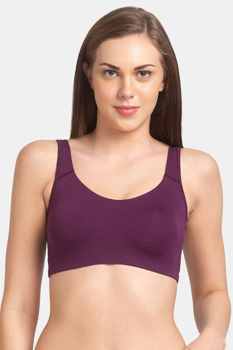 Buy Juliet Low Impact Seamless Easy Movement Sports Bra - Skin at Rs.349  online